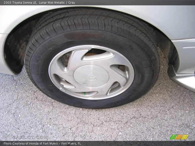 Lunar Mist Metallic / Gray 2003 Toyota Sienna LE