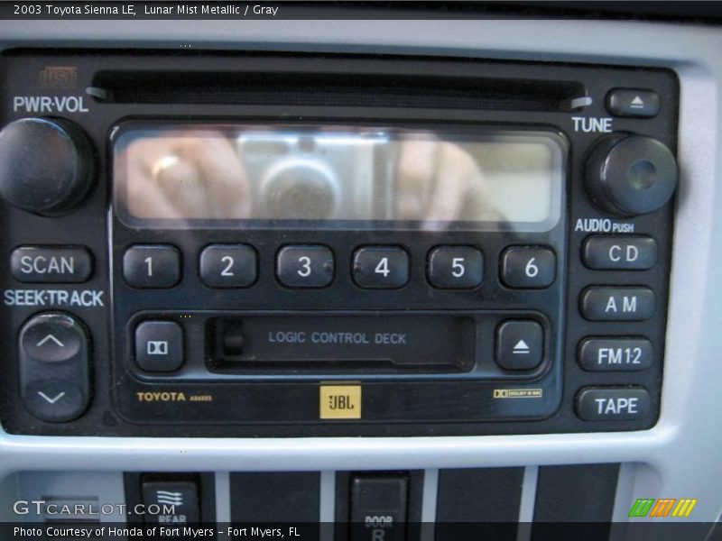 Lunar Mist Metallic / Gray 2003 Toyota Sienna LE