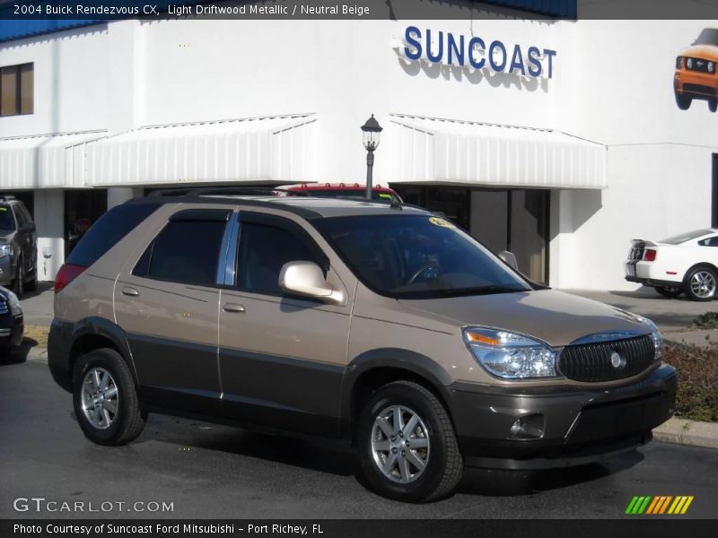 Light Driftwood Metallic / Neutral Beige 2004 Buick Rendezvous CX