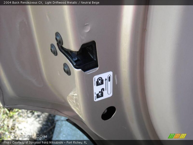 Light Driftwood Metallic / Neutral Beige 2004 Buick Rendezvous CX