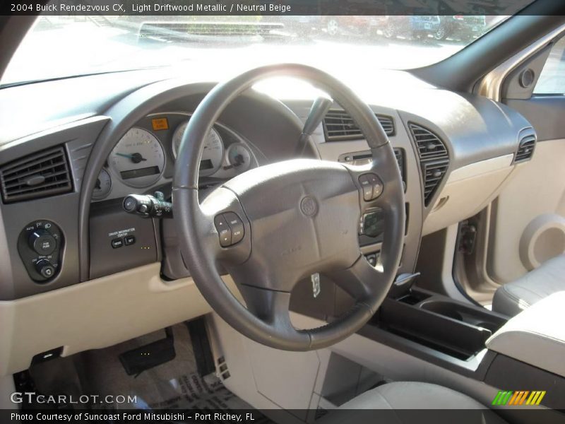 Light Driftwood Metallic / Neutral Beige 2004 Buick Rendezvous CX