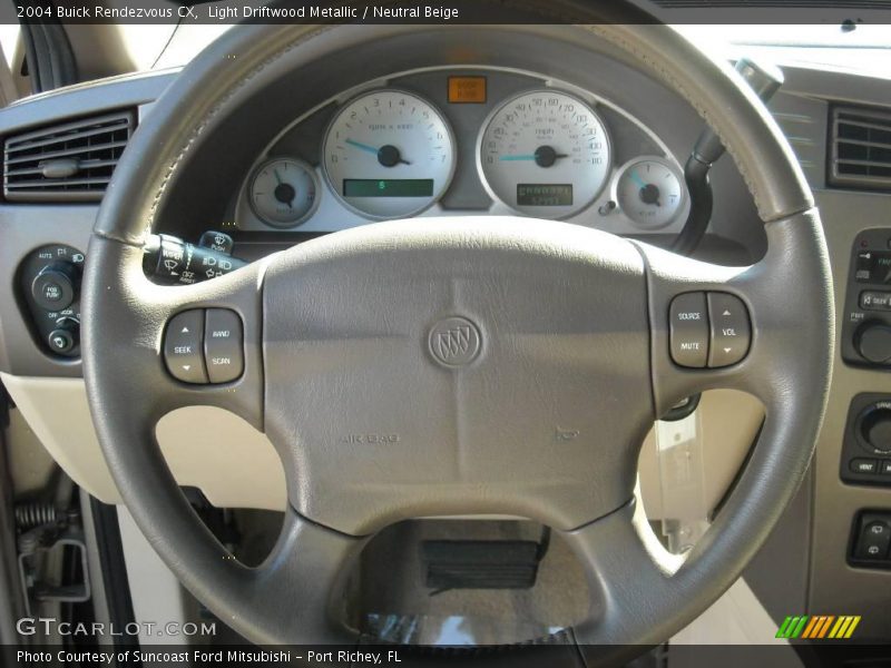 Light Driftwood Metallic / Neutral Beige 2004 Buick Rendezvous CX