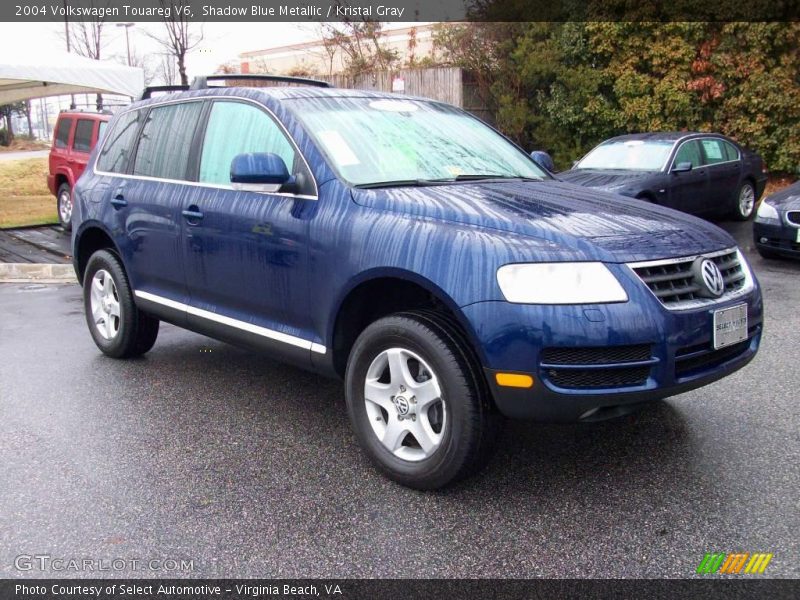 Shadow Blue Metallic / Kristal Gray 2004 Volkswagen Touareg V6
