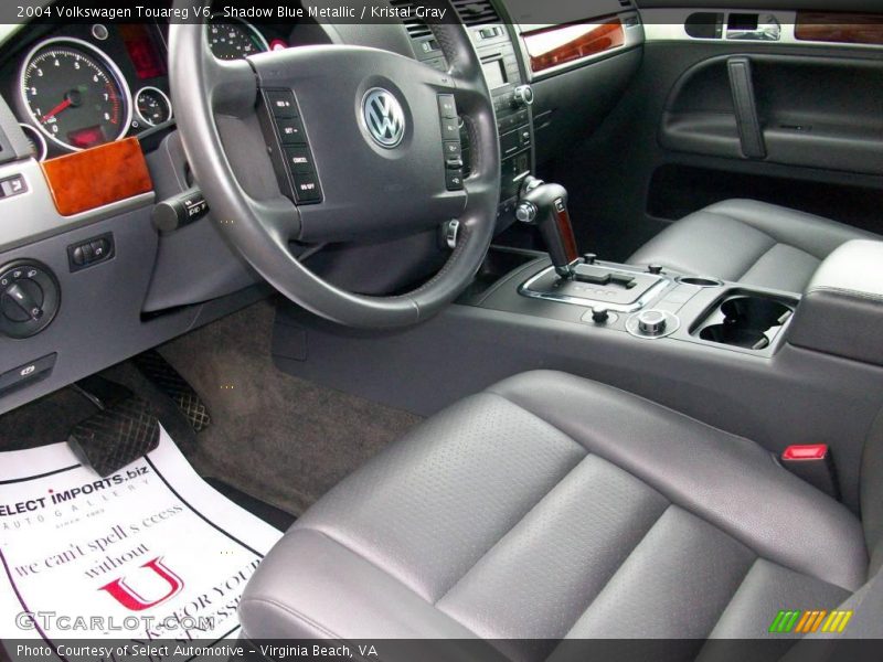 Shadow Blue Metallic / Kristal Gray 2004 Volkswagen Touareg V6