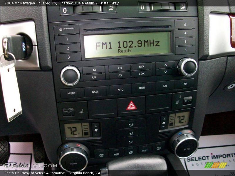 Shadow Blue Metallic / Kristal Gray 2004 Volkswagen Touareg V6