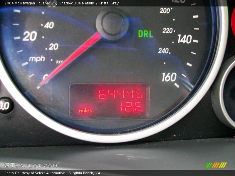 Shadow Blue Metallic / Kristal Gray 2004 Volkswagen Touareg V6