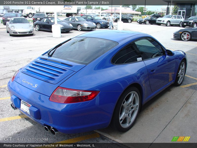 Blue Metallic Paint to Sample / Black 2006 Porsche 911 Carrera S Coupe