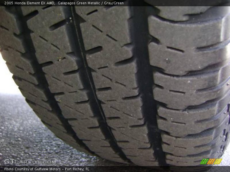 Galapagos Green Metallic / Gray/Green 2005 Honda Element EX AWD