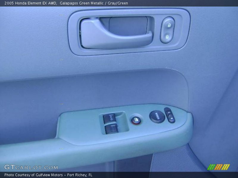 Galapagos Green Metallic / Gray/Green 2005 Honda Element EX AWD
