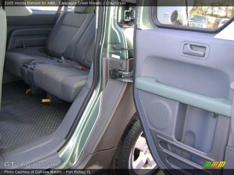 Galapagos Green Metallic / Gray/Green 2005 Honda Element EX AWD