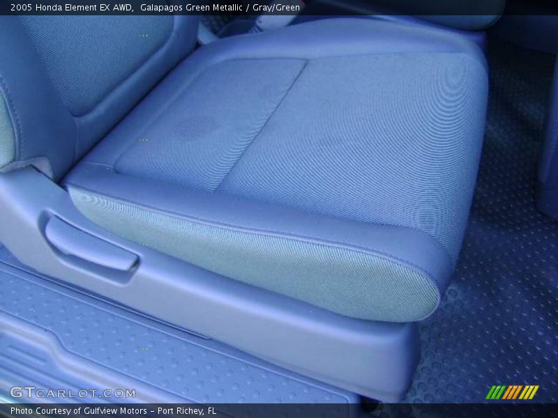 Galapagos Green Metallic / Gray/Green 2005 Honda Element EX AWD