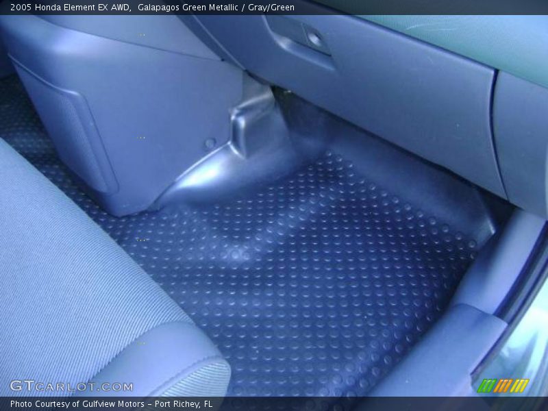 Galapagos Green Metallic / Gray/Green 2005 Honda Element EX AWD