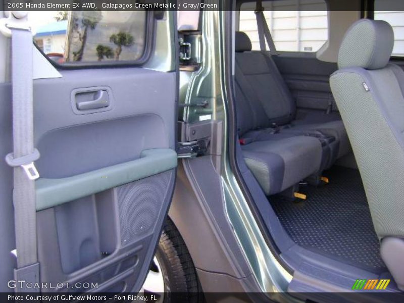 Galapagos Green Metallic / Gray/Green 2005 Honda Element EX AWD