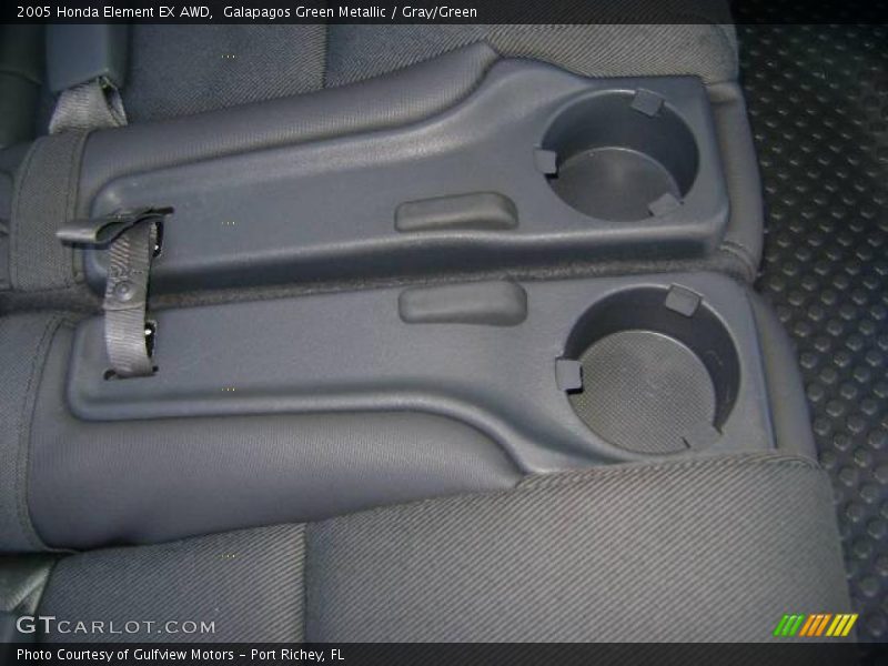 Galapagos Green Metallic / Gray/Green 2005 Honda Element EX AWD
