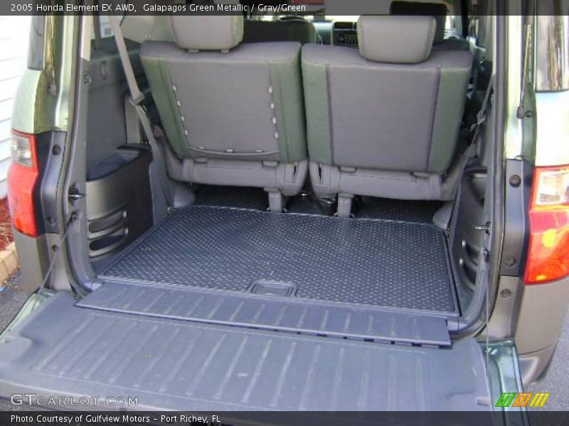 Galapagos Green Metallic / Gray/Green 2005 Honda Element EX AWD