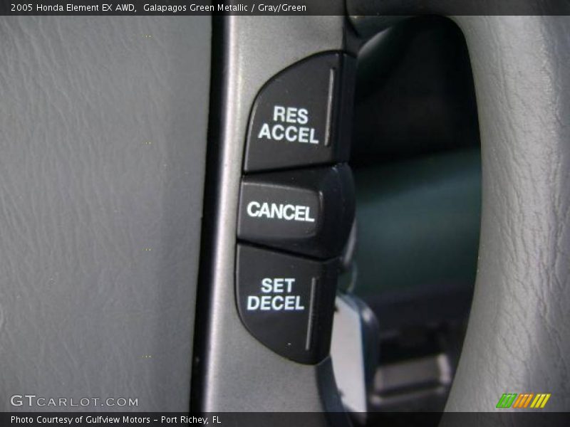 Galapagos Green Metallic / Gray/Green 2005 Honda Element EX AWD