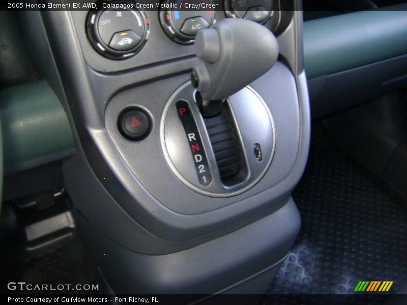 Galapagos Green Metallic / Gray/Green 2005 Honda Element EX AWD