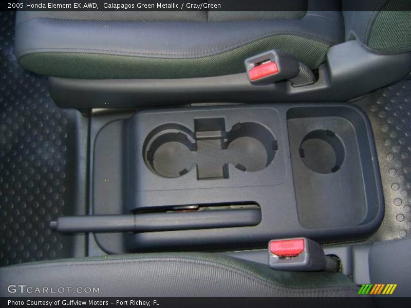Galapagos Green Metallic / Gray/Green 2005 Honda Element EX AWD