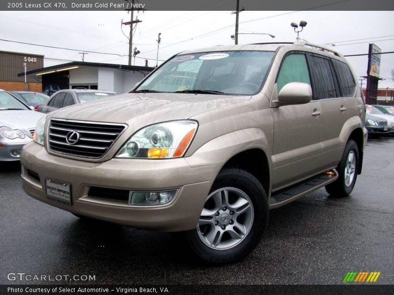 Dorado Gold Pearl / Ivory 2005 Lexus GX 470