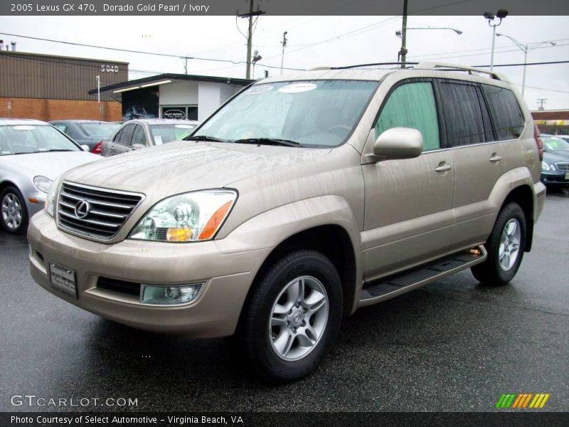 Dorado Gold Pearl / Ivory 2005 Lexus GX 470