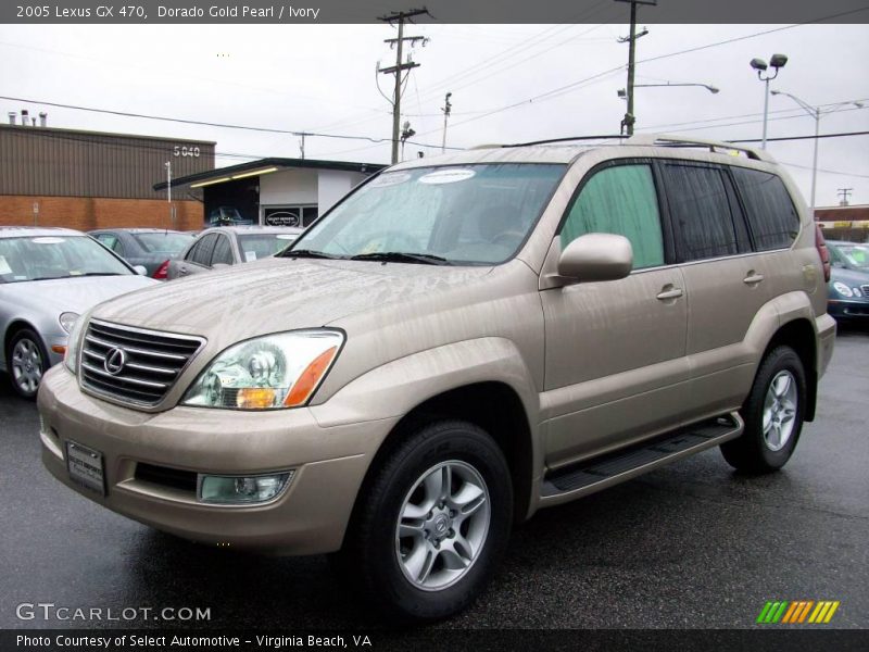 Dorado Gold Pearl / Ivory 2005 Lexus GX 470