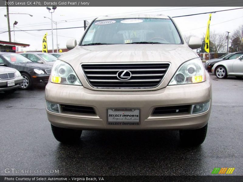 Dorado Gold Pearl / Ivory 2005 Lexus GX 470