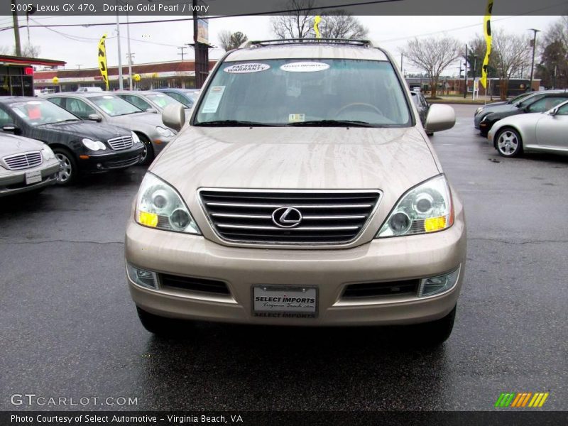 Dorado Gold Pearl / Ivory 2005 Lexus GX 470