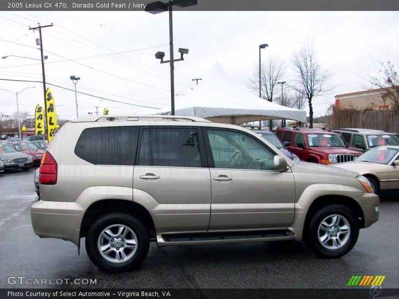 Dorado Gold Pearl / Ivory 2005 Lexus GX 470