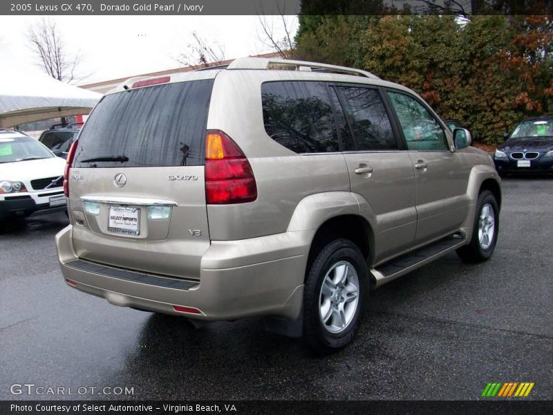Dorado Gold Pearl / Ivory 2005 Lexus GX 470
