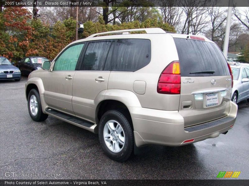 Dorado Gold Pearl / Ivory 2005 Lexus GX 470