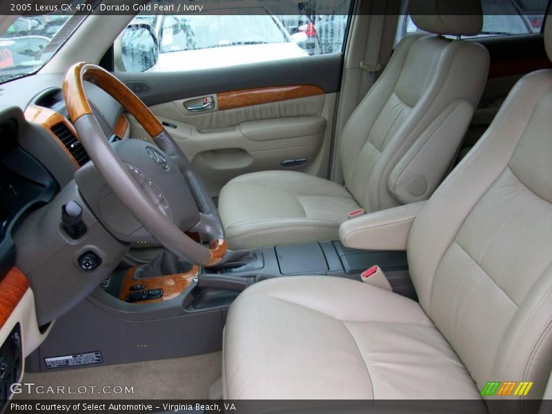 Dorado Gold Pearl / Ivory 2005 Lexus GX 470