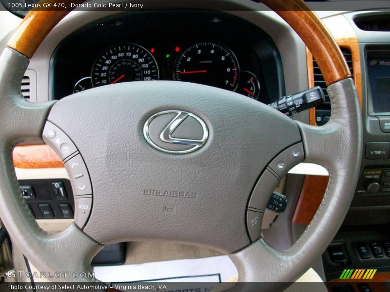 Dorado Gold Pearl / Ivory 2005 Lexus GX 470