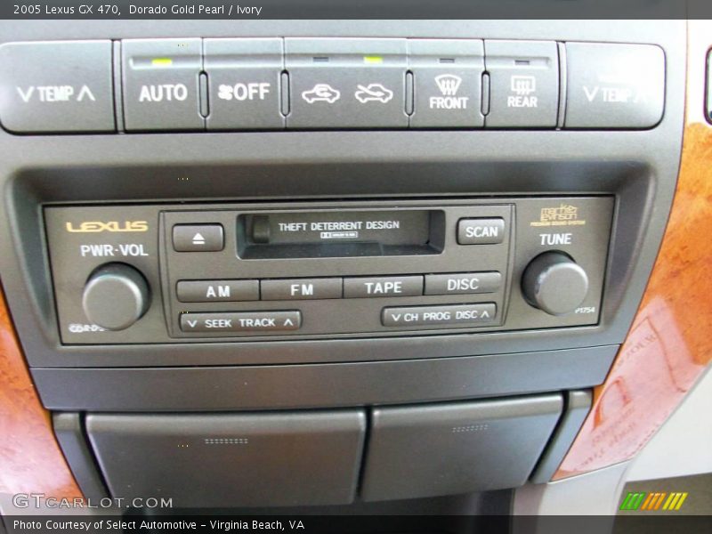 Dorado Gold Pearl / Ivory 2005 Lexus GX 470