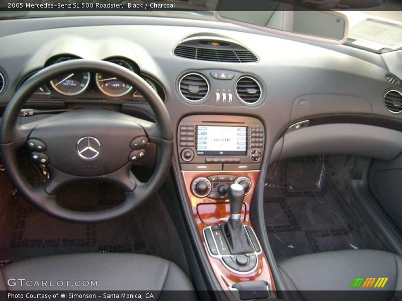 Black / Charcoal 2005 Mercedes-Benz SL 500 Roadster