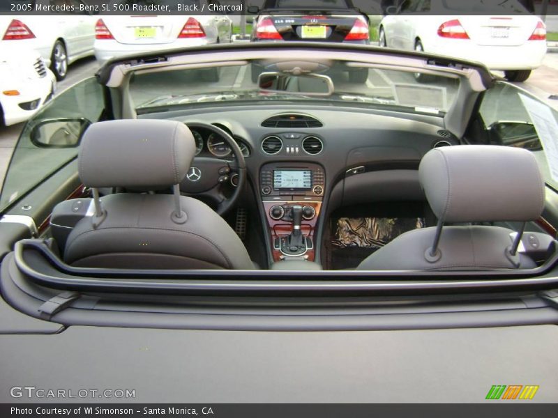 Black / Charcoal 2005 Mercedes-Benz SL 500 Roadster