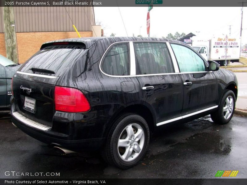 Basalt Black Metallic / Black 2005 Porsche Cayenne S
