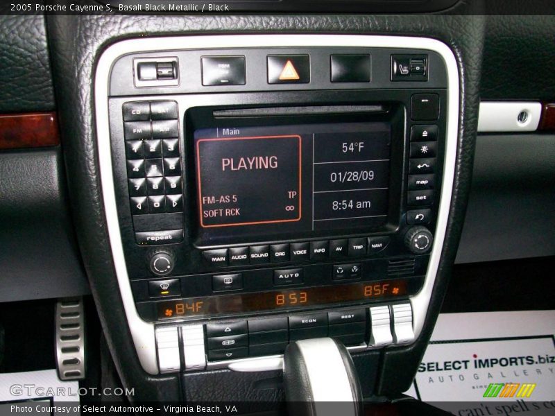 Basalt Black Metallic / Black 2005 Porsche Cayenne S