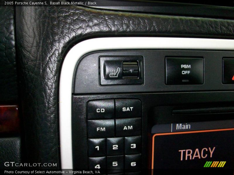 Basalt Black Metallic / Black 2005 Porsche Cayenne S
