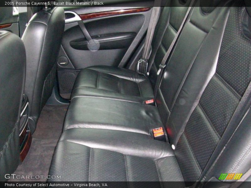 Basalt Black Metallic / Black 2005 Porsche Cayenne S