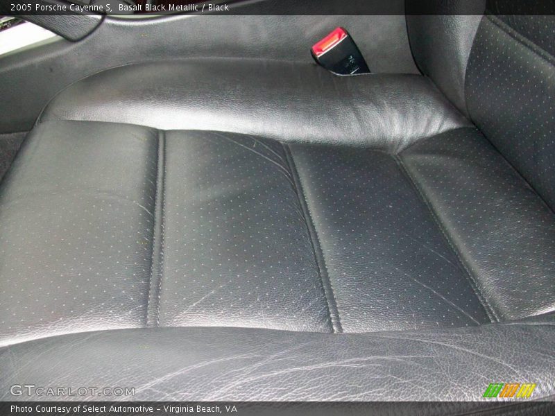 Basalt Black Metallic / Black 2005 Porsche Cayenne S