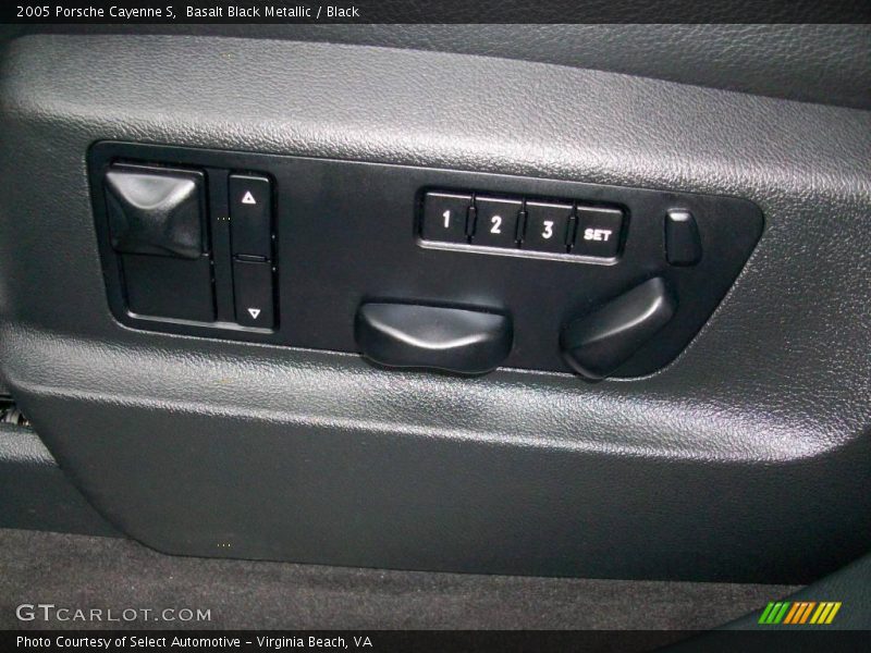 Basalt Black Metallic / Black 2005 Porsche Cayenne S