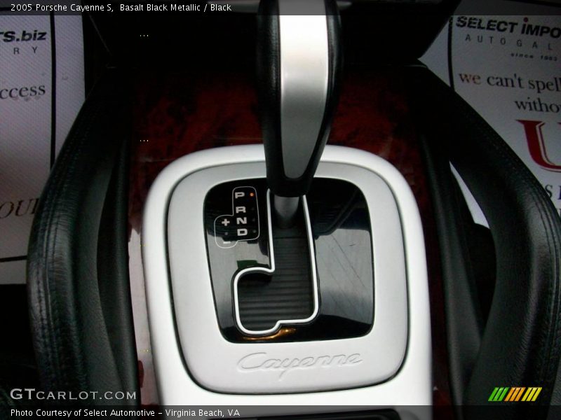 Basalt Black Metallic / Black 2005 Porsche Cayenne S