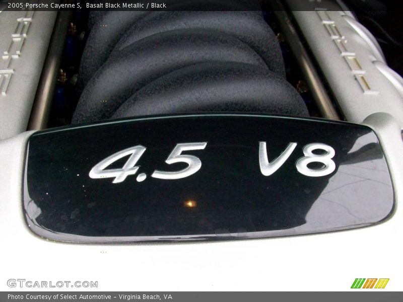 Basalt Black Metallic / Black 2005 Porsche Cayenne S