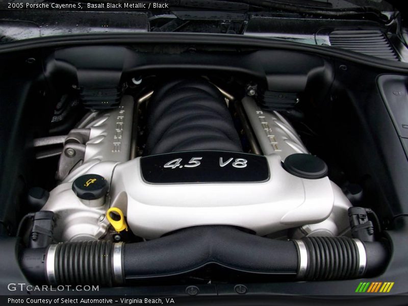 Basalt Black Metallic / Black 2005 Porsche Cayenne S