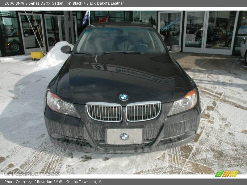 Jet Black / Black Dakota Leather 2006 BMW 3 Series 330xi Sedan
