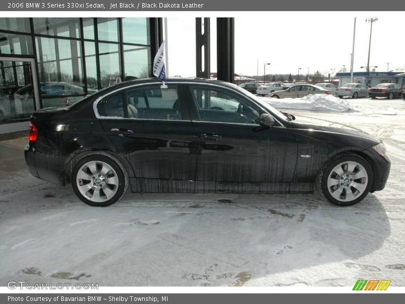 Jet Black / Black Dakota Leather 2006 BMW 3 Series 330xi Sedan