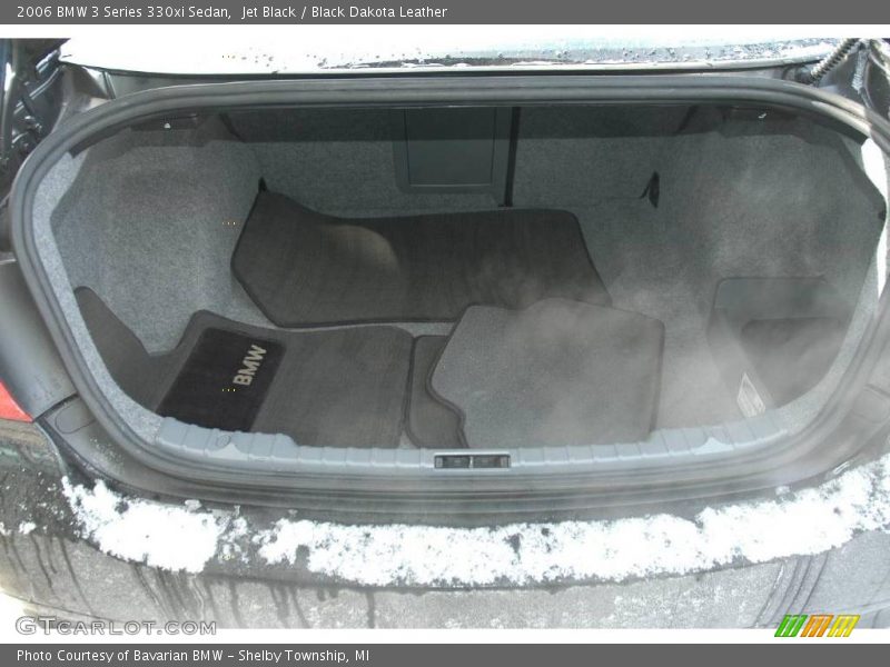 Jet Black / Black Dakota Leather 2006 BMW 3 Series 330xi Sedan