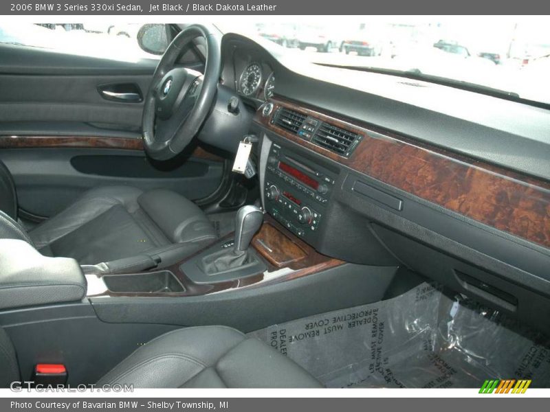 Jet Black / Black Dakota Leather 2006 BMW 3 Series 330xi Sedan