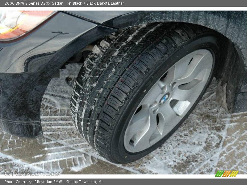 Jet Black / Black Dakota Leather 2006 BMW 3 Series 330xi Sedan
