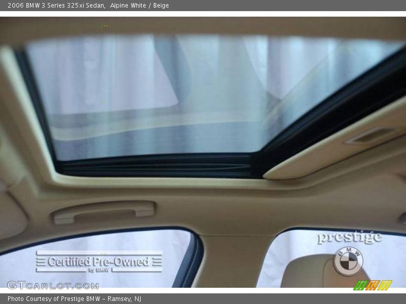 Alpine White / Beige 2006 BMW 3 Series 325xi Sedan